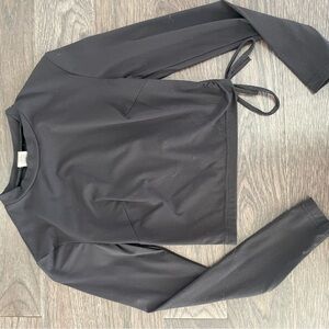 Women's Long Sleeve Black Top